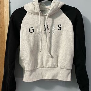 Guess cropped hoodie